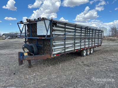 Approximately 150 pcs 6 in X 30 ft Irrigation Pipe