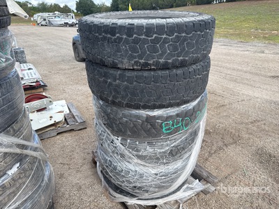 Quantity of (6) 255/80R17 Tires - Fits Toyotires Open Country A/T III