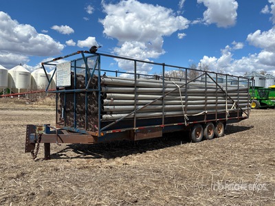 Approximately 125 pcs 6 in X 30 ft Irrigation Pipe