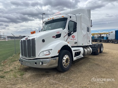 2018 Peterbilt 579 6x4 T/A Sleeper Truck Tractor (Inoperable)