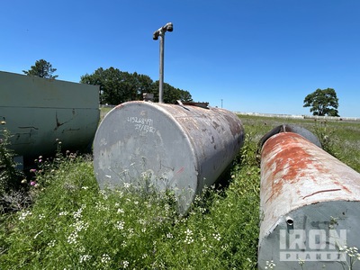 1800 gal Skid Mounted Steel Diesel خزان وقود