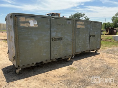 (2) Willard 305341-1 Mobility Containers
