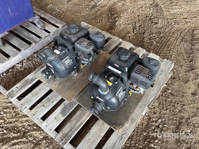 Quantity of (2) Briggs & Stratton Water Pump