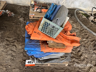 Quantity of (10) Tarps