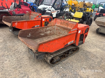 2012 Kubota KC70 Mini Crawler Dumper