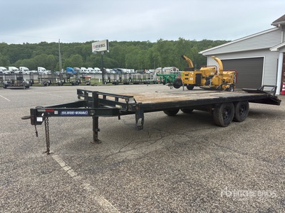 2016 Sure-Trac ST102183D02A-B-100 6090 lb 21 ft T/A Equipment Trailer