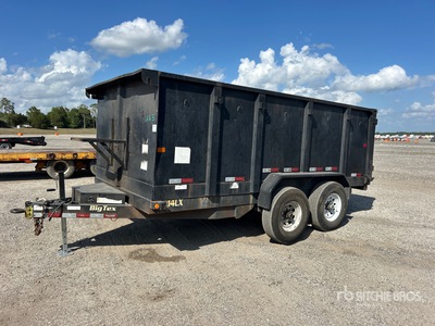2016 Big Tex 14 ft T/A Lichte Kiepaanhanger