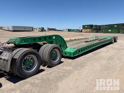 1988 Cozad 16-Wheel Removable Gooseneck Lowboy Trailer