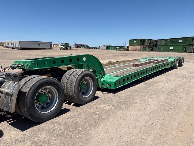 1988 Cozad 16-Wheel Removable Gooseneck Lowboy Trailer