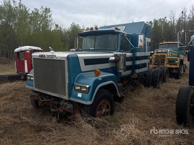 Mack RW713 6x4 T/A Sleeper Truck Tractor (Inoperable)