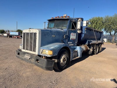 1997 Peterbilt 377 6x4 Tri/A Dump Truck