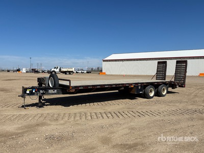2010 Double A 29 ft T/A مقطورة معدات
