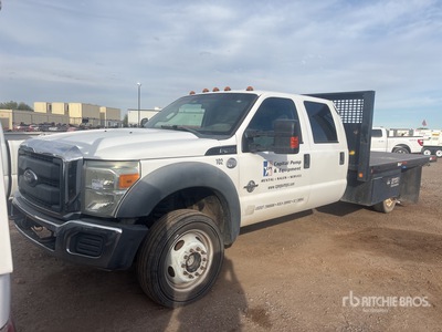 2016 Ford F-450 XL 4x4 Crew Cab Autocarro cassone fisso (Inoperable)