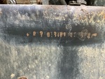 Frame Stamp Serial Number/VIN Photo