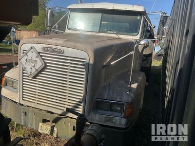2002 Progress VA72 on 1998 Freightliner FLD120 6x4 Vacuum Tanker Truck