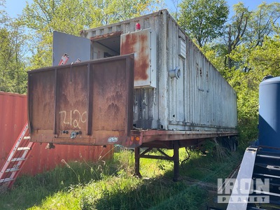 Mobile Processing Station Mounted on 53 Ft T/A Flatbed (Inoperable)