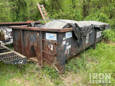 20 ft 8 in 20 cyd Abrollcontainer