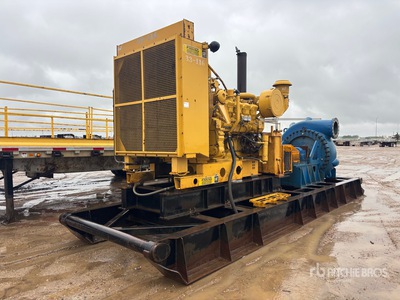 2002 Cat Skid-Mounted Water Pump (Inoperable)