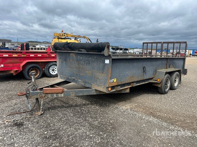 2007 Miska 16 ft T/A Utility Trailer