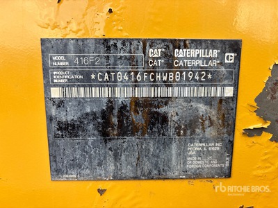 2019 Cat 416F2 4x4 Backhoe Loader