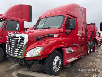 2014 Freightliner Cascadia 125 6x4 T/A Sleeper Truck Tractor (Inoperable)