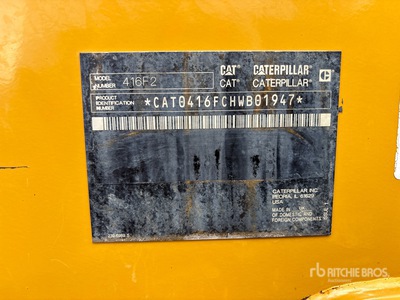 2019 Cat 416F2 4x4 Backhoe Loader