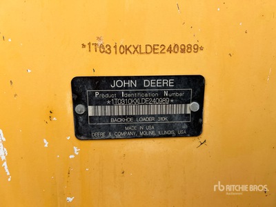 2013 John Deere 310K Backhoe Loader