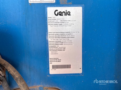 2005 Genie S60 4WD Diesel Plataforma Elevadora Telescópica