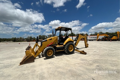 2013 Cat 416F 4x4 Retroexcavadora