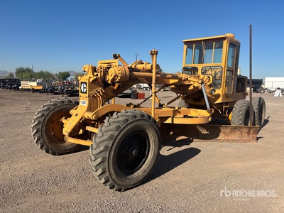 1968 Cat 12F Motor Grader