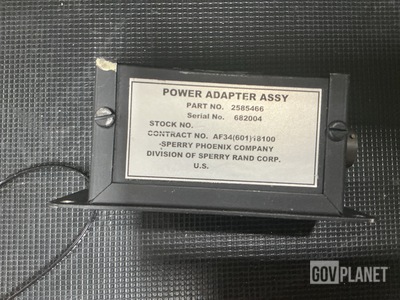 Sperry Phoenix 2585466 Power Adapter Assembly
