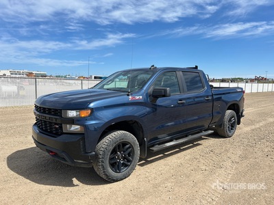 2021 Chevrolet 1500 Custom Trail Boss 4x4 Crew Cab Pickup