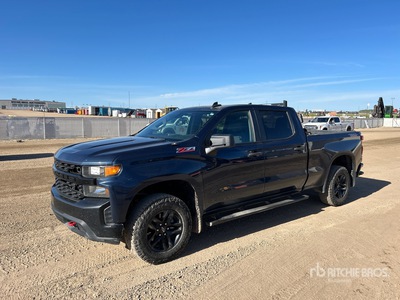 2021 Chevrolet 1500 Custom Trail Boss 4x4 Crew Cab Pickup