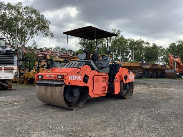 2006 Hamm HD90 Double Drum Roller 2006 Hamm HD90 Double Drum Roller