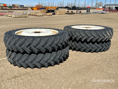 Quantity of (4) Firestone Radial 9000 380/90R46 Pneumatici - Fits New Holland SP.365 Sprayer