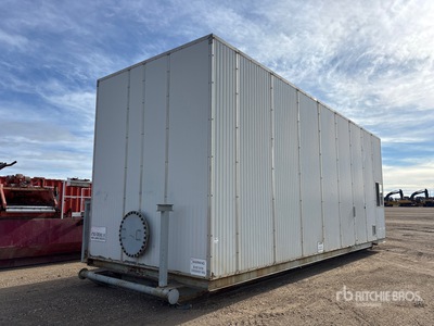 36 ft x 13 ft 6 in Skid-Mounted Oilfield Separator Building