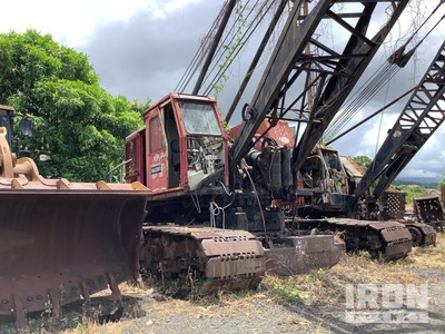 1973 Bucyrus Erie 61B SUPER Raupenkran mit Gittermast (Inoperable)