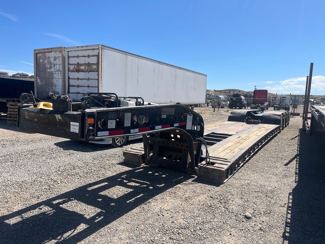 2021 Fontaine Magnitude 55L Plus 55 ton Quad/A Removable Gooseneck Lowboy Trailer