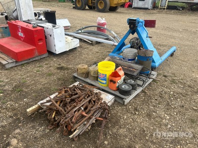 Engine Stand & Lift Master Commericial Door Operator