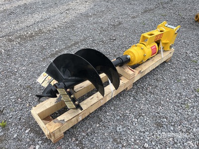2026 GIYI 16 in Gusano para Excavadora (Sin Usar) / Excavator Auger - Fits Cat 303 (Unused)