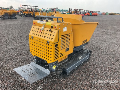 2026 SDLOOL X1200D Stand-On Mini Crawler Mini Volteo sobre Orugas (Sin Usar) / Concrete Buggy (Unused)