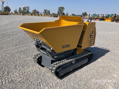 2026 SDLOOL X1200D Stand-On Mini Crawler Mini Volteo sobre Orugas (Sin Usar) / Concrete Buggy (Unused)