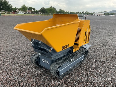 2026 SDLOOL X1200D Stand-On Mini Crawler Mini Volteo sobre Orugas (Sin Usar) / Minidumper (Unused)