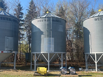 Westeel-Rosco +/- 1800 bu 5 Ring Hopper Pojemnik na ziarno