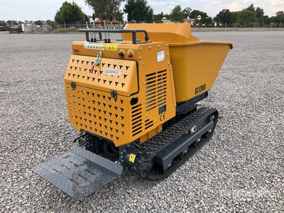 2026 SDLOOL X1200D Stand-On Mini Crawler Mini Volteo sobre Orugas (Sin Usar) / Concrete Buggy (Unused)