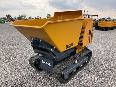 2026 SDLOOL X1200D Stand-On Mini Crawler Mini Volteo sobre Orugas (Sin Usar) / Minidumper (Unused)