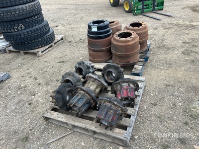 Quantity of (2) Pallets of Wheel Hubs & Brake Drums