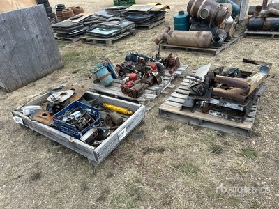 Quantity of Hydraulic Pumps, Control Valves, PTO Gear Boxes