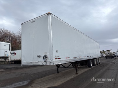 2002 Manac 53 ft x 102 in Quad/A Remolque de furgoneta