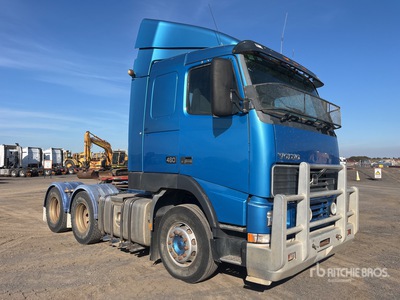 2001 Volvo FH12 6x4 Cabeza Tractora Cabina Dormitorio
